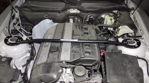 Распорка передних стоек (цельная) BMW Z4 E85, E86 до рестайлинг с M54 (ПОД ЗАКАЗ)