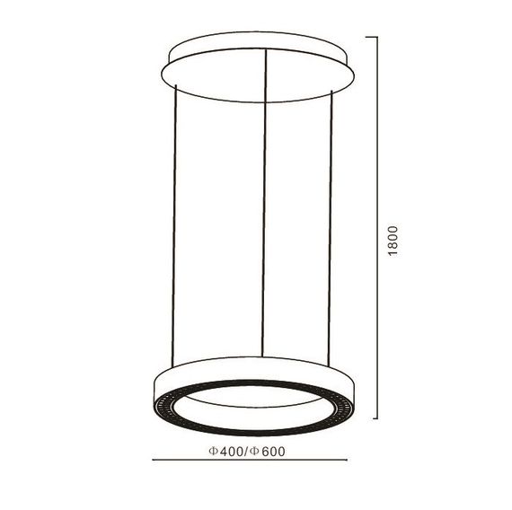 Подвесной светодиодный светильник Romatti Cullinan Collu L11136W
