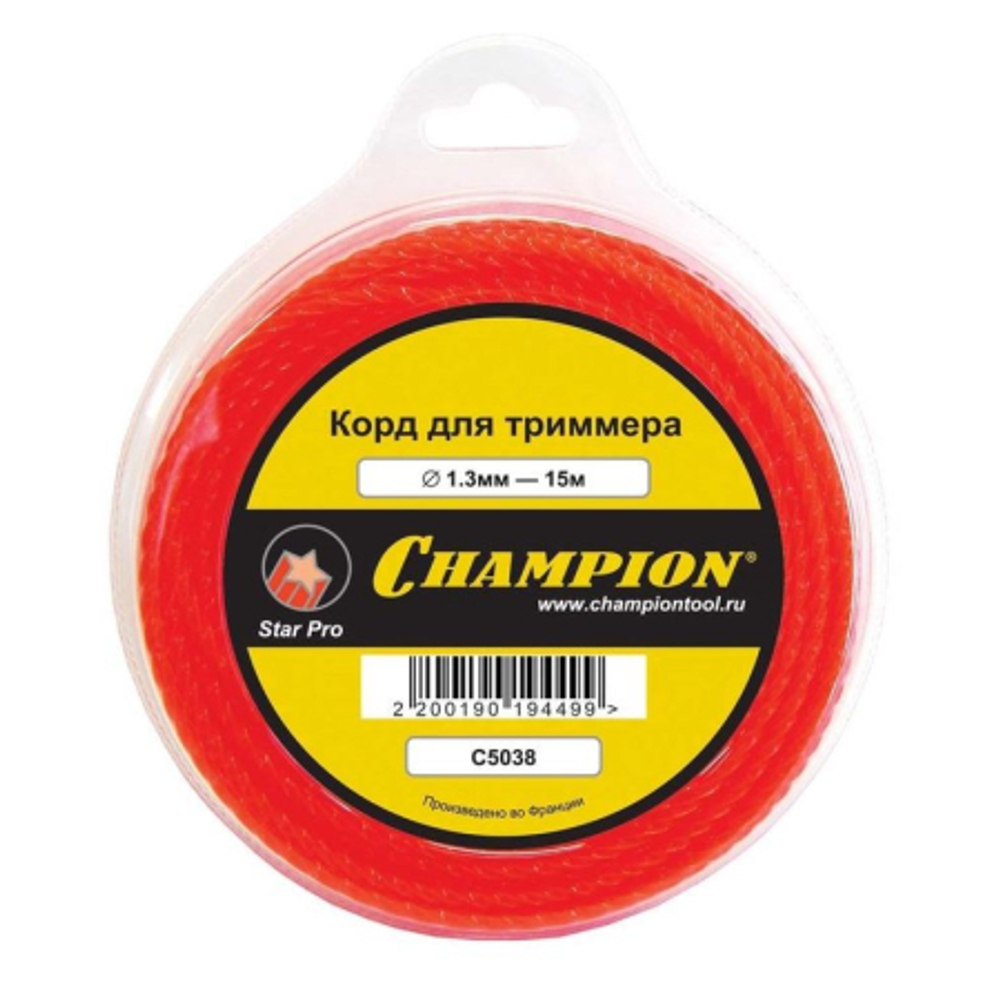 Леска CHAMPION Star Pro 1,3*15 м (звезда)   C5038