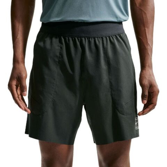 Мужские теннисные шорты Nike Court Advantage Dri-Fit 6in Tennis - black spruce/white