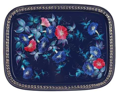 Zhostovo metal tray A19D18052692
