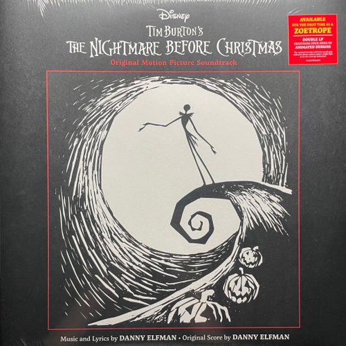 The Nightmare Before Christmas - Original Motion Picture Soundtrack 2LP (Европа 2023г.) Zoetrope
