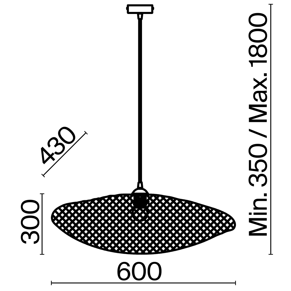 Подвесной светильник Freya Wavy FR5243PL-01BR8