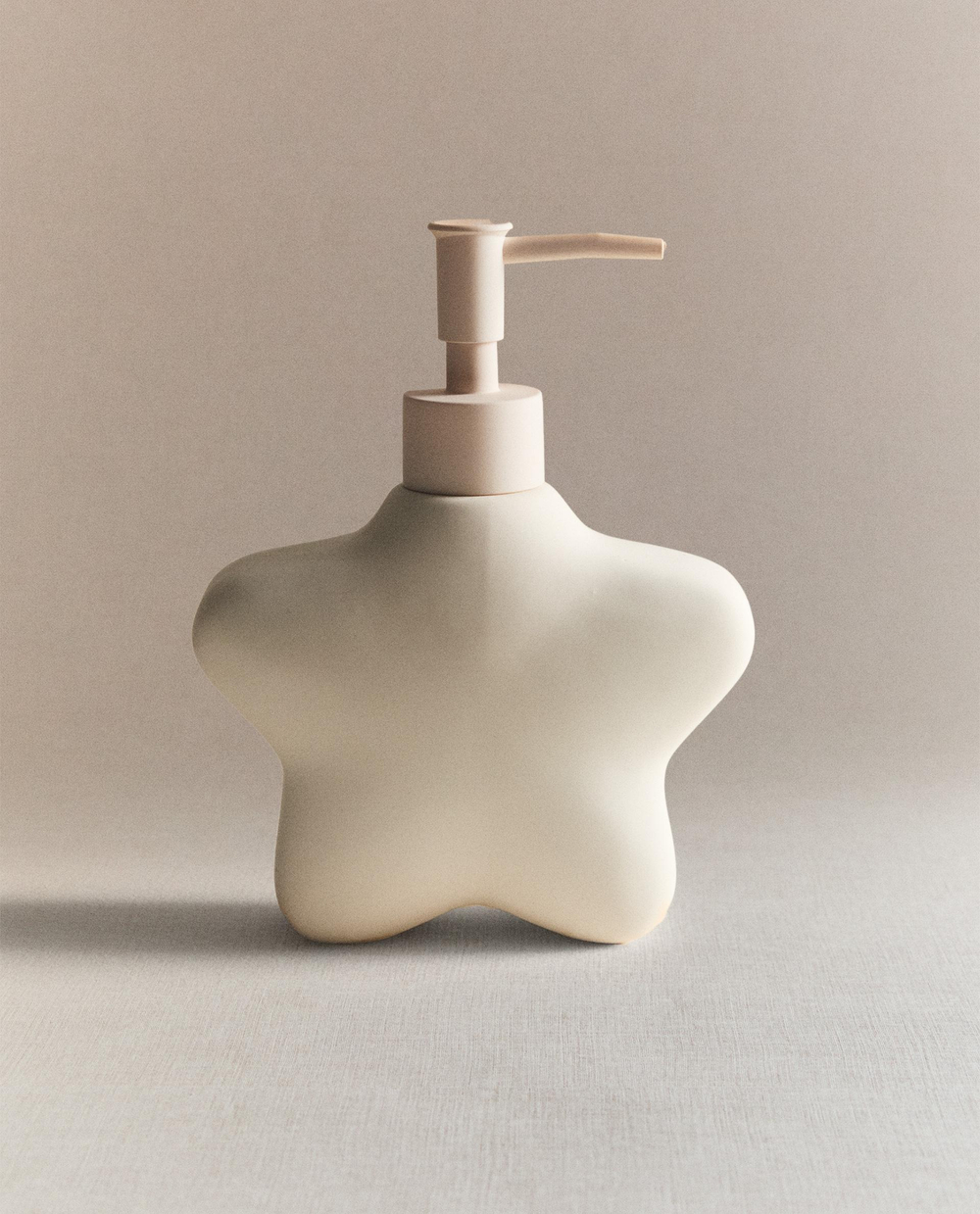 Zara Home дозатор для жидкого мыла, керамика, кремовый