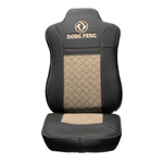 Чехлы DONGFENG GX (экокожа, черный, бежевая вставка)