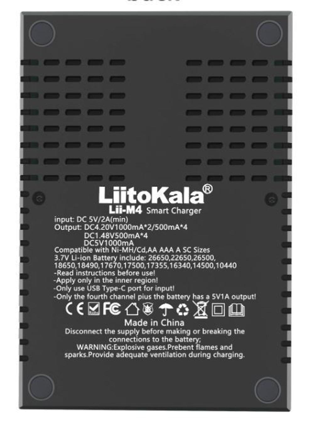 Зарядное устройство LiitoKala Lii-M4