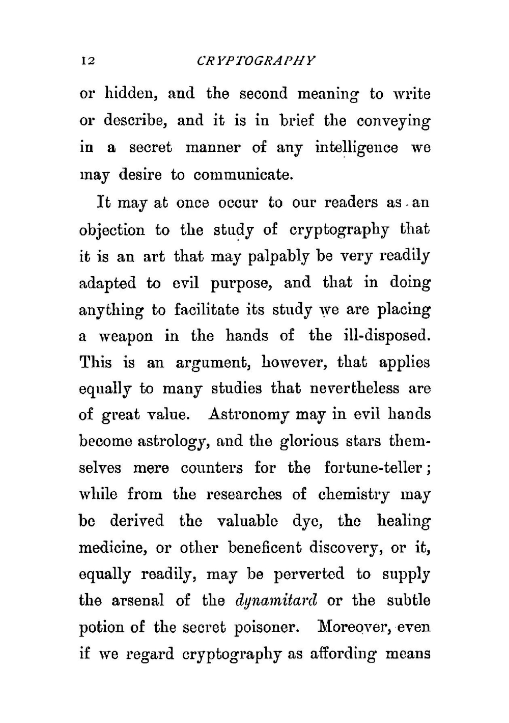 Cryptography: or, The history, principles, and practice of cipher-writing | F. Edward  Hulme