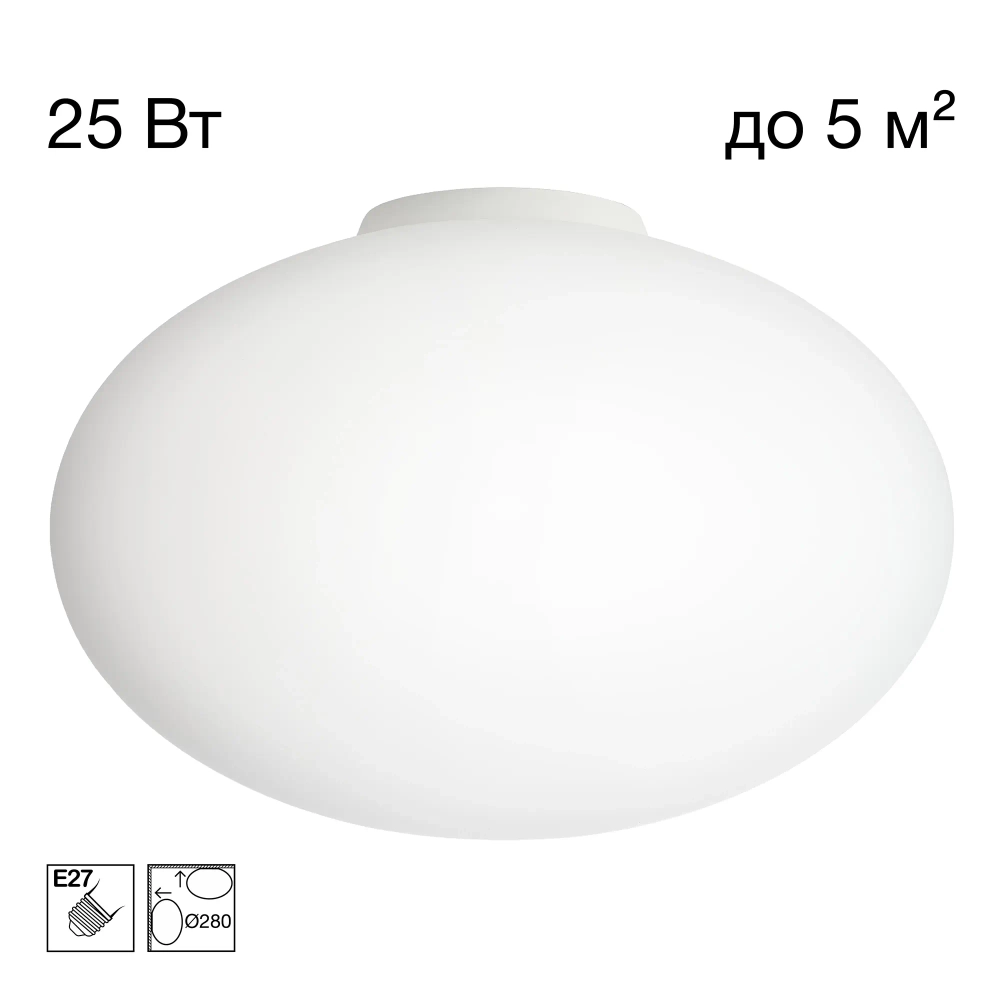 Потолочный светильник Citilux Ron CL941E28B0
