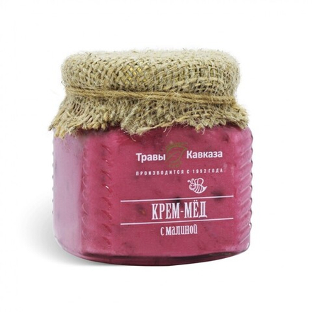 Крем - мёд с малиной