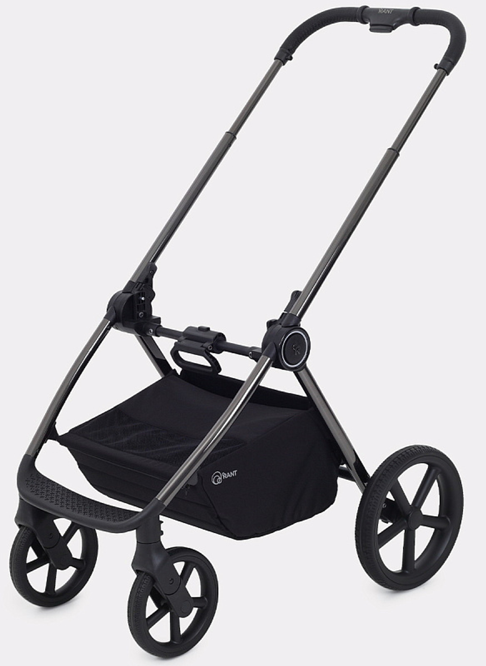 Детская коляска Rant Teo Black Chrome 2 в 1 Graphite