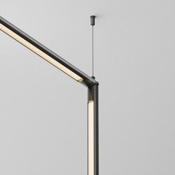 Соединитель угловой L-образный для треков накладных Maytoni  CA014CL-B