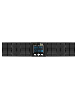 Exegate EX293049RUS ИБП On-line ExeGate PowerExpert ULS-2000.LCD.AVR.1SH.2C13.USB.RS232.SNMP.2U &lt;2000VA/2000W, On-Line, PF=1, LCD, 1*Schuko+2*C13, RS232, USB, SNMP-slot, Rackmount 2U/Tower, металличес