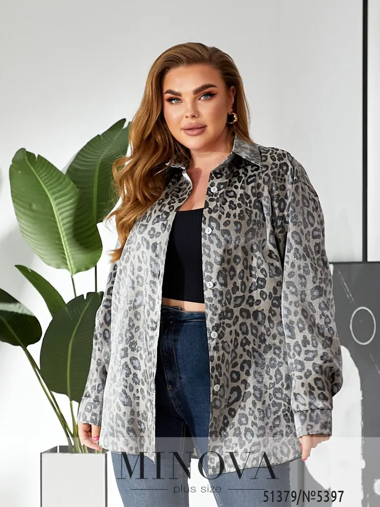 Рубашка 5397-серый Minova