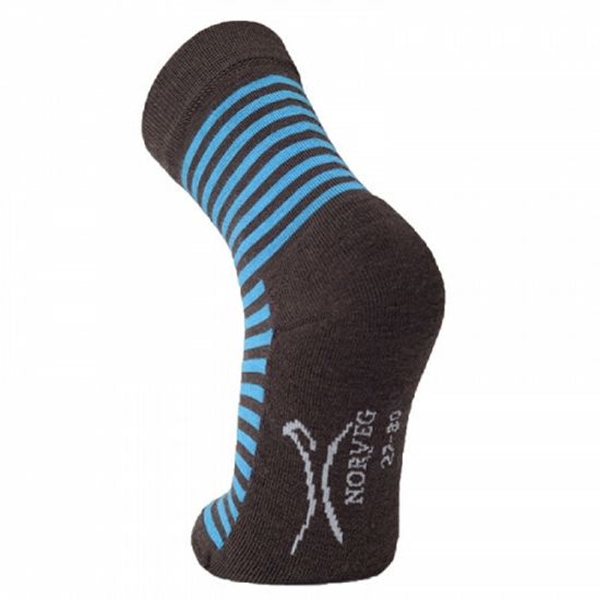 (9SMU) Термоноски детские Norveg Soft merino wool - мягкие носки с дополнительным утеплением в зоне стопы