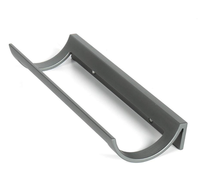 Держатель для бутылок (крепление к стене) серый