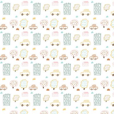 Городок детства, осень. Мелкий.