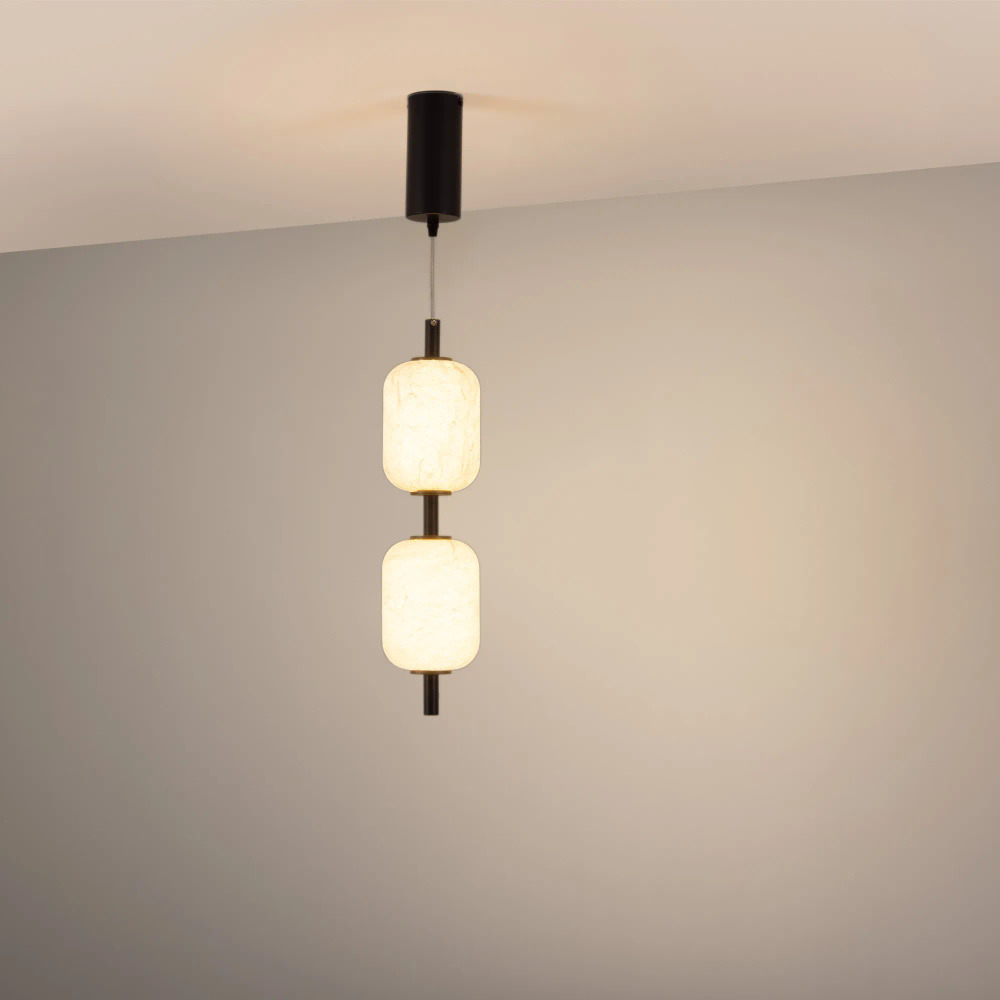 Светильник SP-CARAMELA-HANG-R120-7W Warm2700 (BK, 300 deg, 230V) (Arlight, IP20 Натуральный шелк, 3 года) 056886