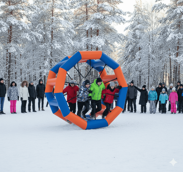 Зимний аттракцион «Беличье колесо» — яркие эмоции, смех и незабываемый отдых Зимний аттракцион «Беличье колесо» — яркие эмоции, смех и незабываемый отдых