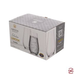 Набор стаканов для воды Crystalite Bohemia LIMOSA 450 мл (6 шт)