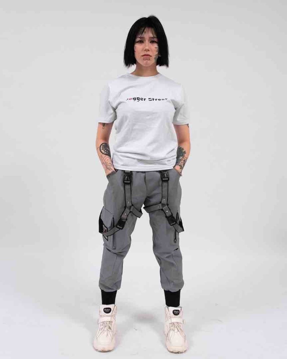 Джоггеры Jogger Street Night Rave Серые