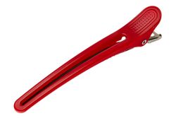 Зажимы для волос Harizma, алюминий/пластик, цветные, 10см (h10898-mix)