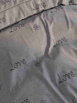 Наволочка комплект 2шт поплин Сказка "Lovecats (компаньон)" 50x70 см на молнии