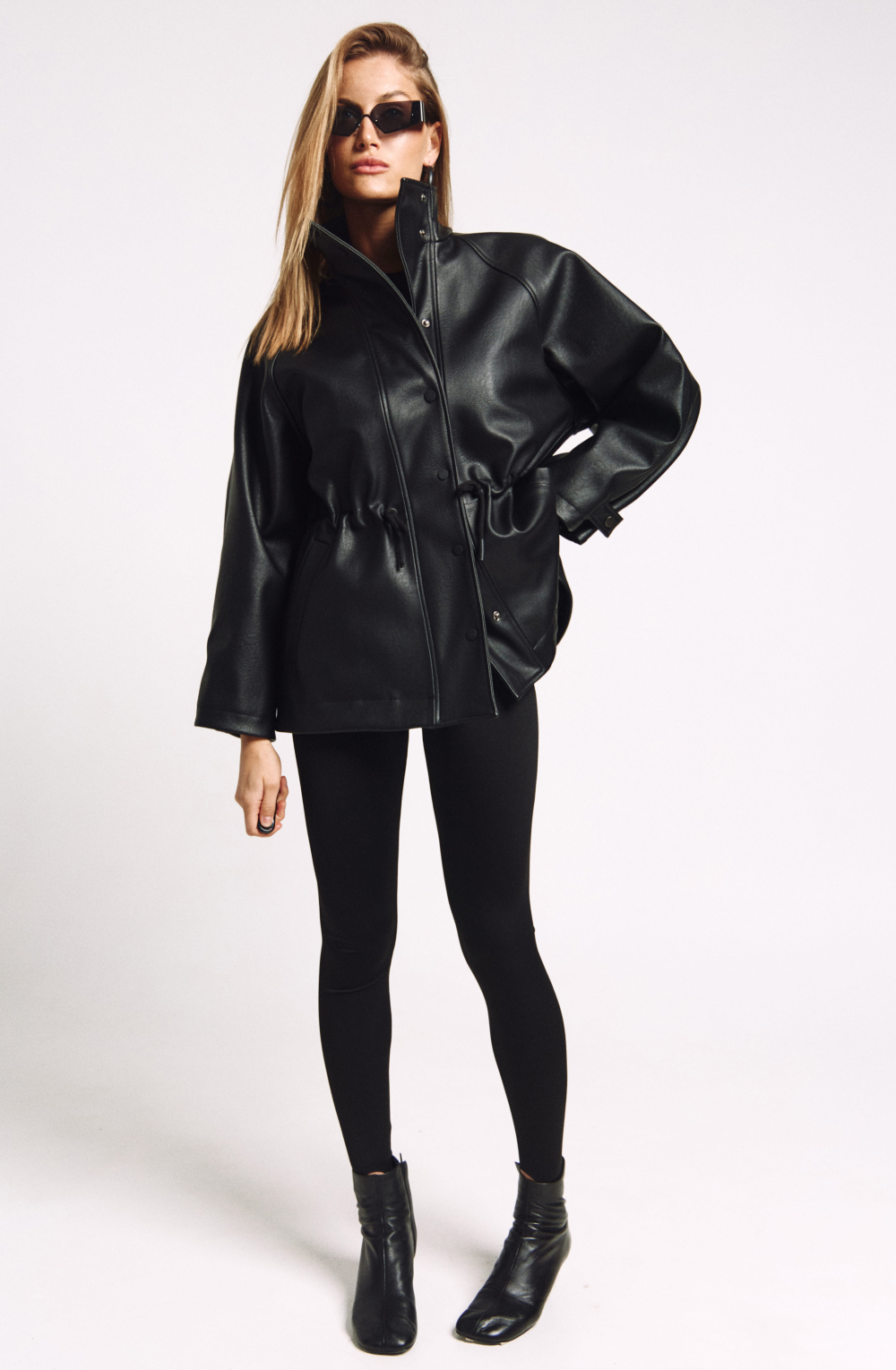 Куртка экокожа 1243 черный