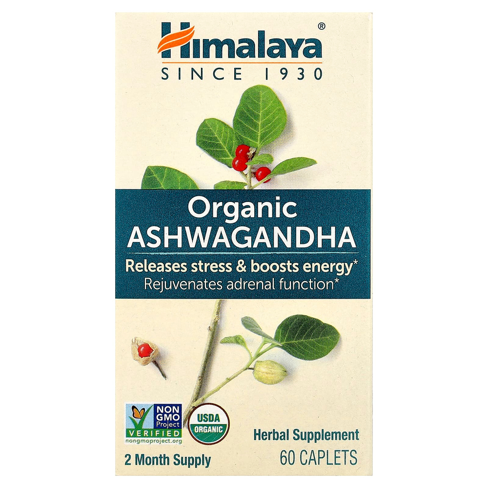 Himalaya, ашваганда, 60 капсул