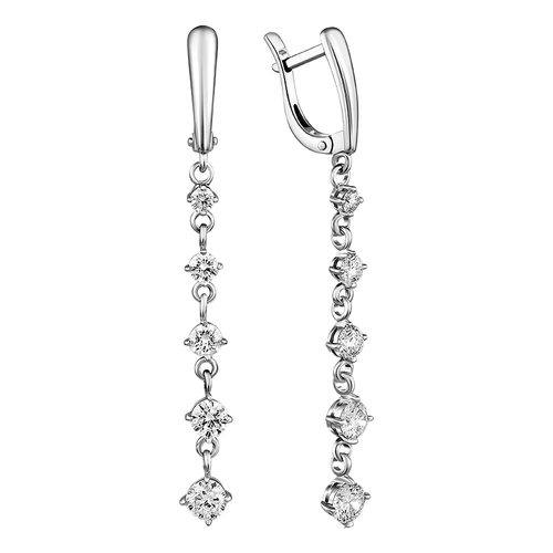 Серьги  1,864 ct