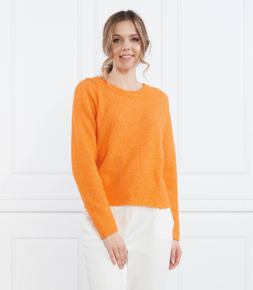Хлопковый свитер Sams\u00f8e Sams\u00f8e - оранжевый(F00022152)