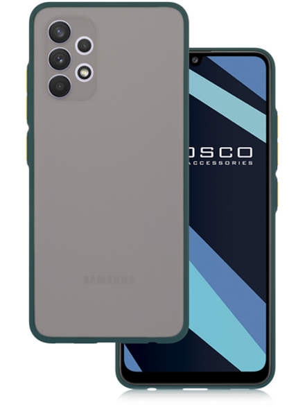 Чехол ROSCO для Samsung Galaxy A32 оптом (арт. SS-A32-ST-TPU-DARKGREEN)