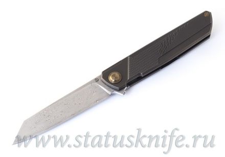 Нож Чебуркова "Дракон" Дамаск, Титан, Лимитированный