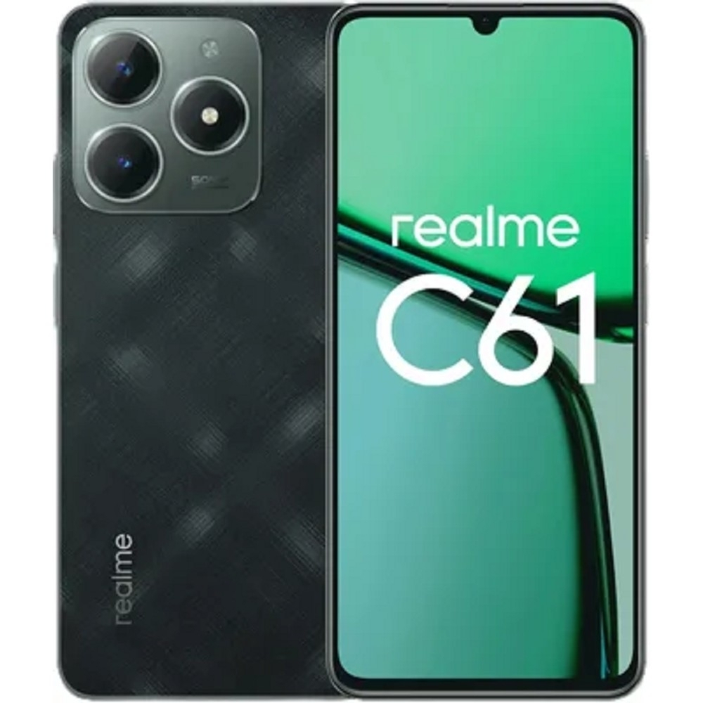 Смартфон Realme RMX3930 С61 6GB/128GB зеленый [43776]
