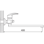 Смеситель для ванны Oute T11 T1163