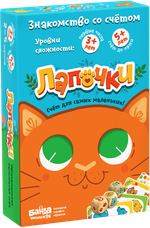 Лапочки Развивающая и обучающая настольная игра