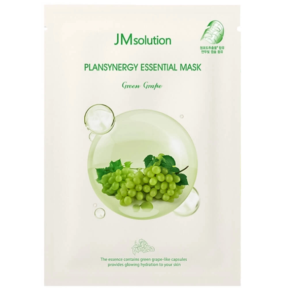 Тканевая маска JMsolution Plansynergy Essential Mask Green Grape 30 мл