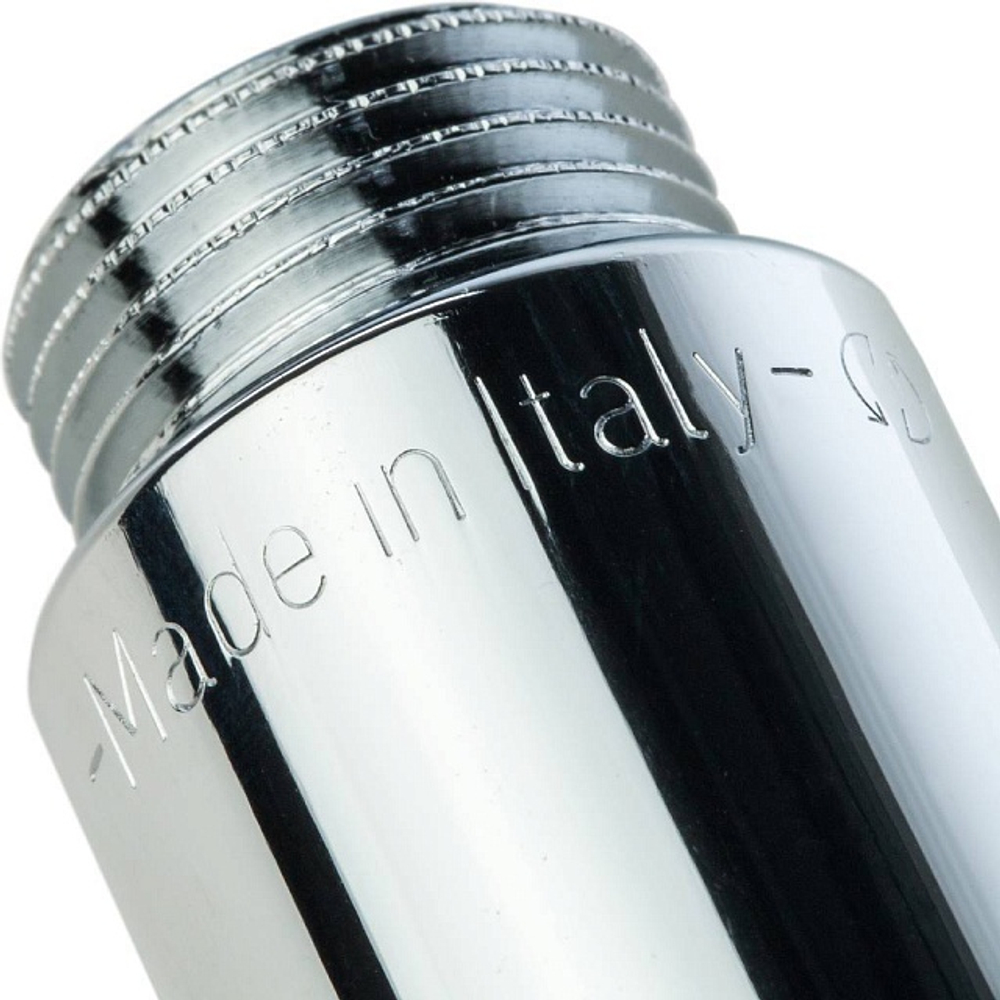 Удлинитель резьбовой STOUT SFT 0002 - 1/2" длина 100 мм (ВР/НР, латунь хромированная)