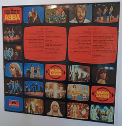 Винтажная виниловая пластинка ABBA The Very Best Of ABBA (ABBAs Greatest Hits) (Germany 1976) 2LP