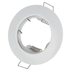 Светильник встраиваемый штампованный ЭРА ST3 WH под лампу MR16 GU5.3 белый