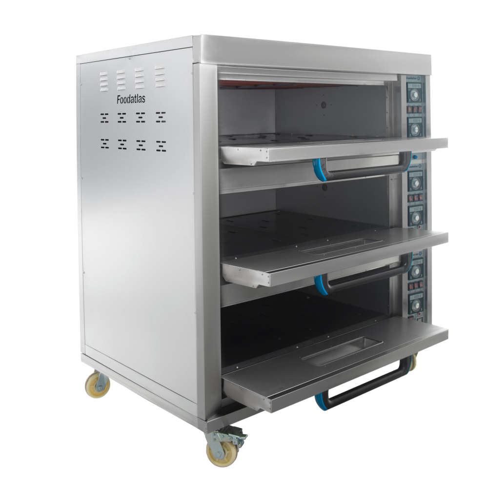 Печь хлебопекарная электрическая ярусная HEO-36 Foodatlas