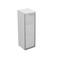 9ПП.017.6 Пенал средний со стеклом (400*450*1245) , правый