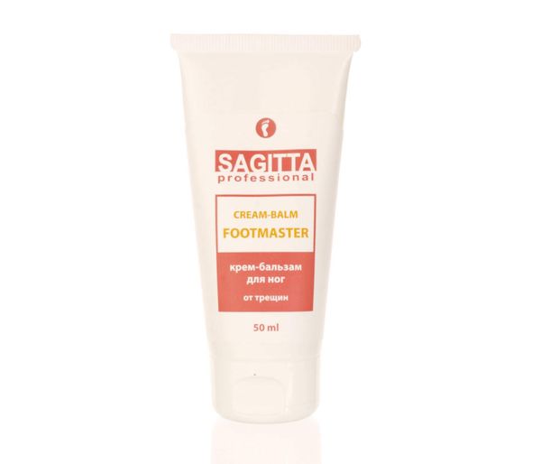 Sagitta Cream-balm FOOTMASTER, крем-бальзам от трещин, 50мл