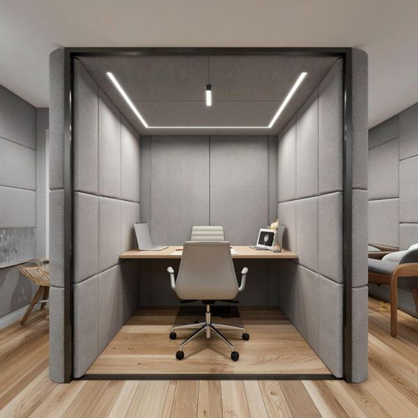 Различные звукоизоляционные кабинки