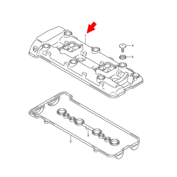 Suzuki 11170-15H00 Клапанная крышка Hayabusa