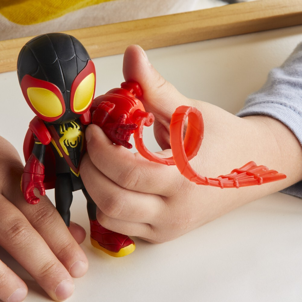 Hasbro Spidey Amazing Friends - Фигурка супергероя Майлза Моралеса Web-Spinners F7257 / артикул   F8143 F7257  / GTIN 5010996136534