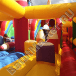 Надувная полоса препятствий "Коробка с карандашами"
