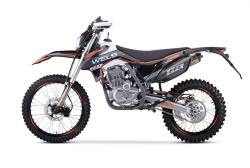 Мотоцикл Кросс WELS PR300 (Оранжевый)