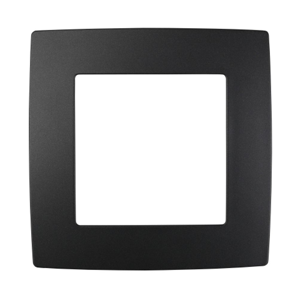 12-5001-05 ЭРА Рамка на 1 пост, Эра12, антрацит | Эра 12 Антрацит