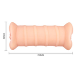 Вибромастурбатор-вагина Baile Michelle, двусторонний, 19 см