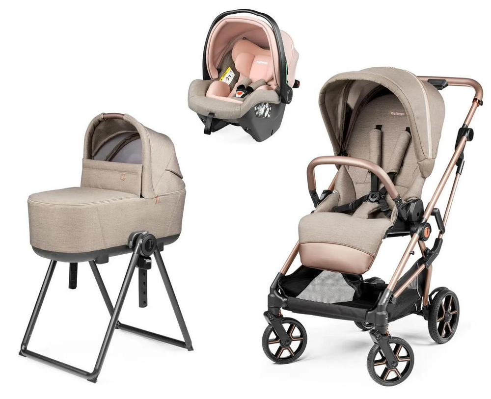 Коляска 3 в 1 Peg Perego Vivace New Culla Flex SLK Mon Amour